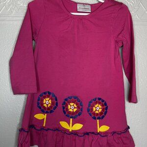 Hanna Andersson Flower Dress Size 90/3T